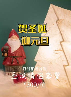 圣诞快乐套餐海报