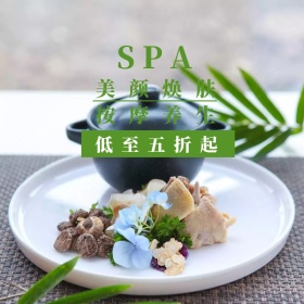 SPA按摩养生淘宝促销简约直通车海报