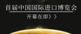 蓝色大气中国国际进口博览会公众号封面