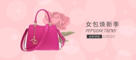 国庆上新简约质感女包手提包banner
