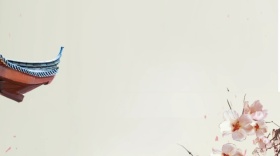 孟菲斯风简约清明节日促销海报