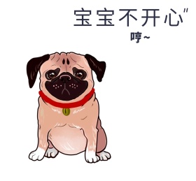 宝宝不开心