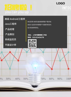 创意招聘海报