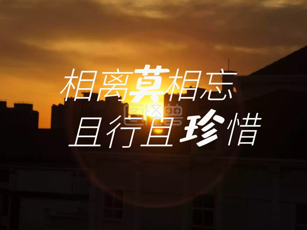 可商用 图片素材参数 关键词:相离莫相忘 且行且珍惜 毕业季  绿色