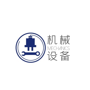 简约机械设备logo设计