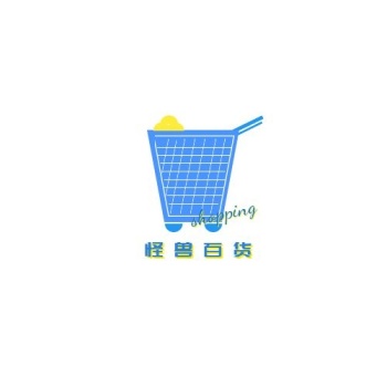 几何购物店铺日用百货logo
