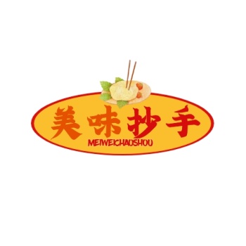 抄手logo宣传推广大气通用