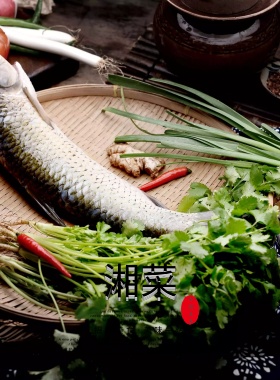 湘菜美食广告海报设计
