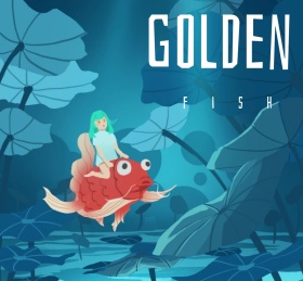 简约金鱼鱼缸朋友圈封面