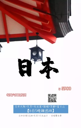 东京印象旅行海报
