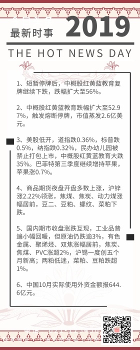 今日头条背景新闻灰色简约营销新闻长图