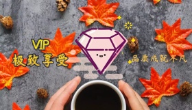 皇冠钻石时尚大气VIP会员卡