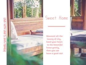 白色摄影家居生活简约公众号封面