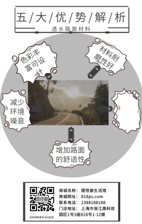 透水路面材料五大优势解析