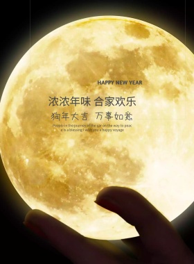 手绘家的味道年味海报