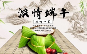 端午节中国传统节日海报