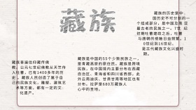 各个民族宣传小报