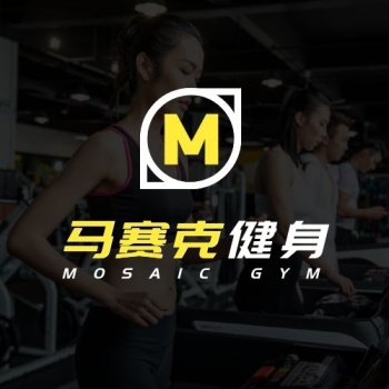 健身房大气创意logo设计