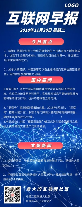 简约风互联网早报 
