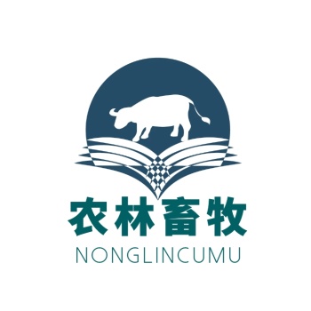 农林畜牧牛草牧场创意logo设计