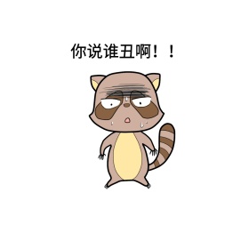 你说谁丑啊！！表情包
