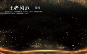 王者风范画册设计