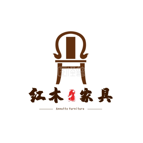 红木家具logo
