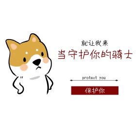 猫咪卡通萌宠骑士保护白色朋友圈封面