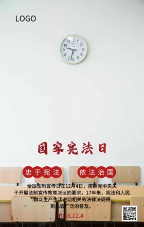 全国法制宣传日普法主题宣传海报