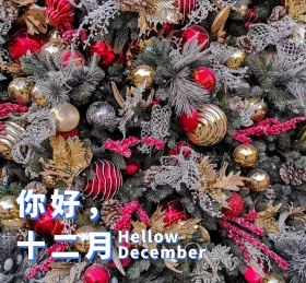 你好，12月朋友圈封面