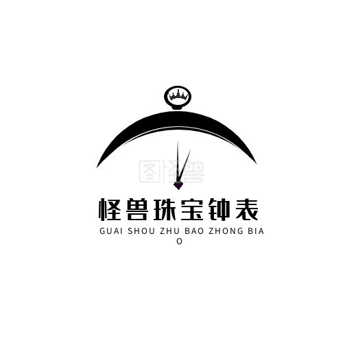 几何logo-几何珠宝钟表LOGO在线图片制作-图怪兽