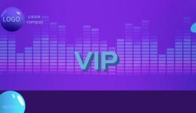 2018蓝色科技汽车汽修店会员卡