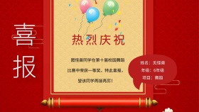 喜报长报舞蹈获奖喜报