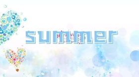 夏天简约清新公众号封面模板