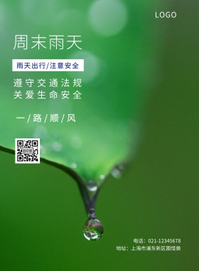 2019周日雨天提醒