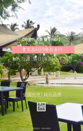 主题游手机海报