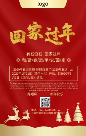 回家过年海报