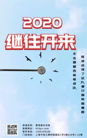 拼搏努力奋斗励志激励简约海报