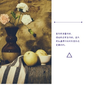 文艺中国风花瓶红色公众号配图