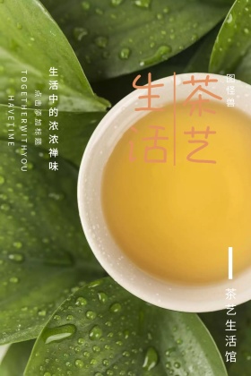 茶艺生活茶公众号封面配图