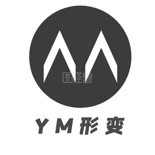 ym字母变形logo