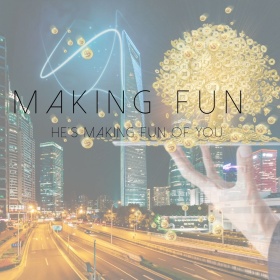 嘲笑简约创意公众号正方形配图