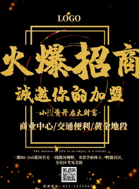 2019店铺招商电梯广告扫二维码