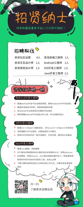 招贤纳士招聘长图