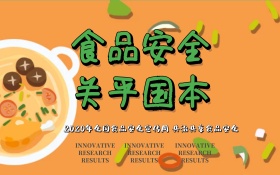 食品安全月海报 C4D精品渲染艺术字主题