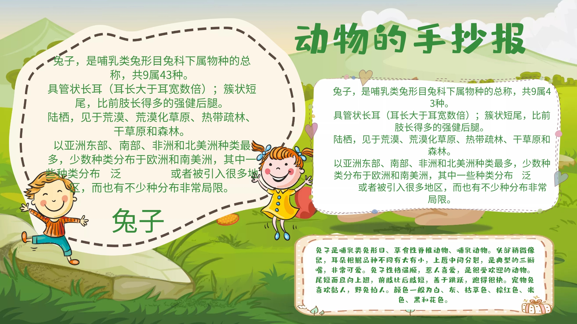 可爱的动物