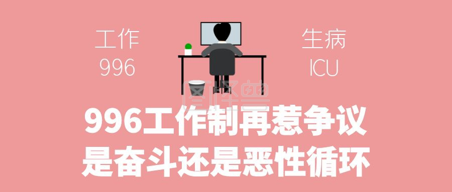 996工作制热点新闻公众号封面