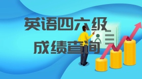 英语四六级成绩查询公众号封面