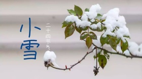 二十四节气小雪公众号封面