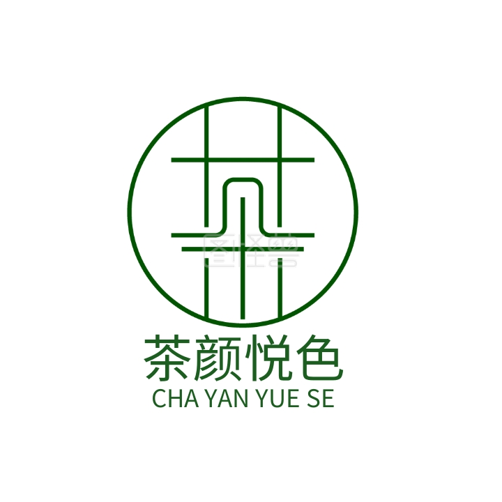 图怪兽logo设计频道提供《茶颜悦色logo宣传